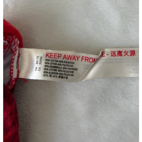 Free People Keep Rolling Tank Women's Printed Red/White Racerback Size XS NWT - Picture 7 of 8